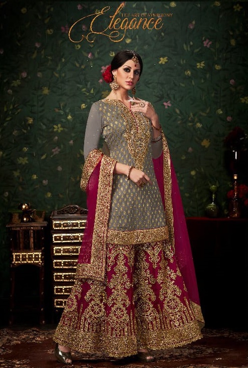 banarasi kurti plazo design